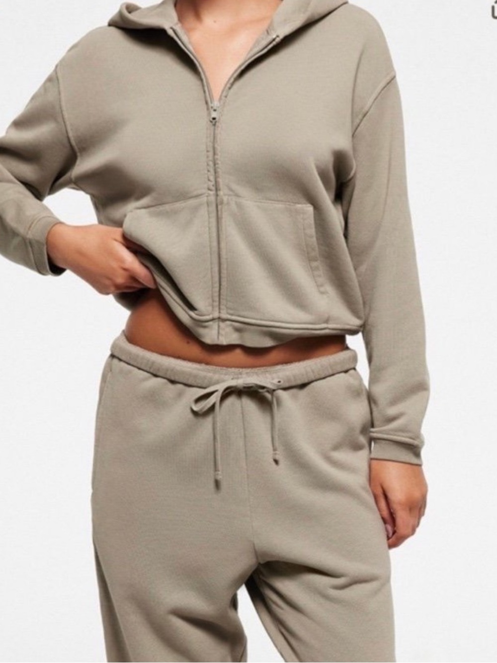 NWT Skims Zip Up Hoodie